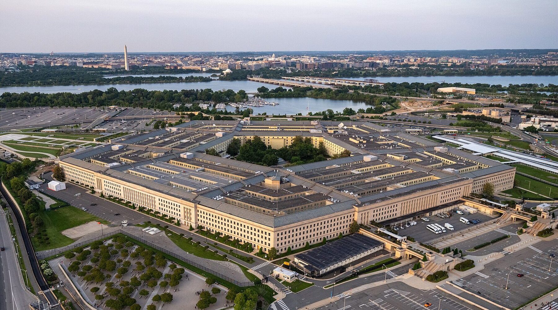 The Pentagon from the air, May 2023