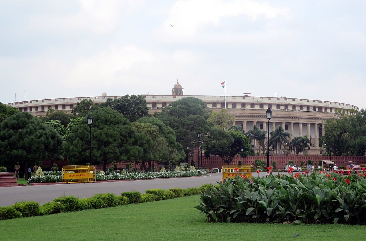 The old Sansad Bhavan, India's former Parliament House, in New Delhi (illustrative).