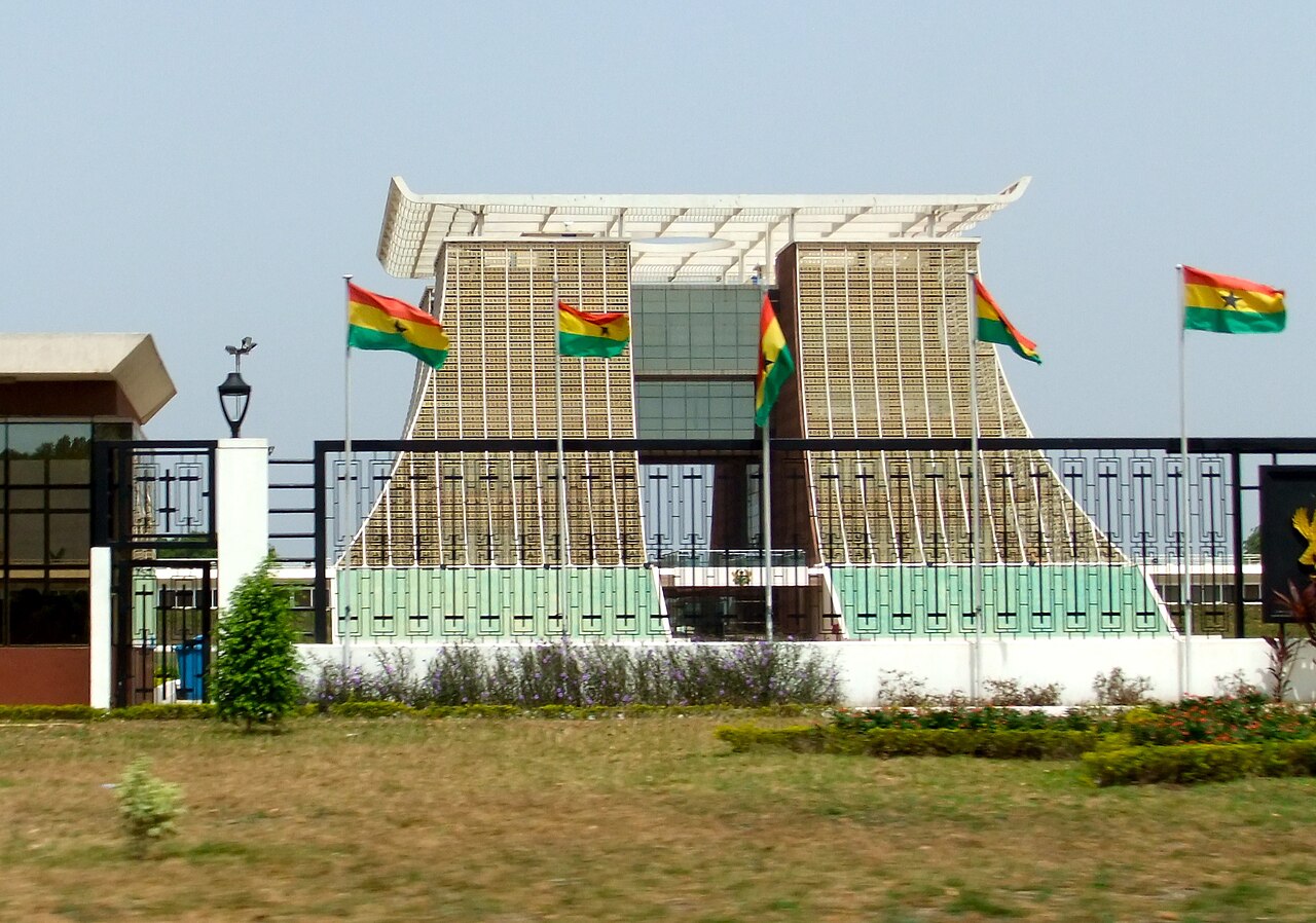 Jubilee House, the seat of Ghana's presidency in Accra, photographed in March 2010 (illustrative).
