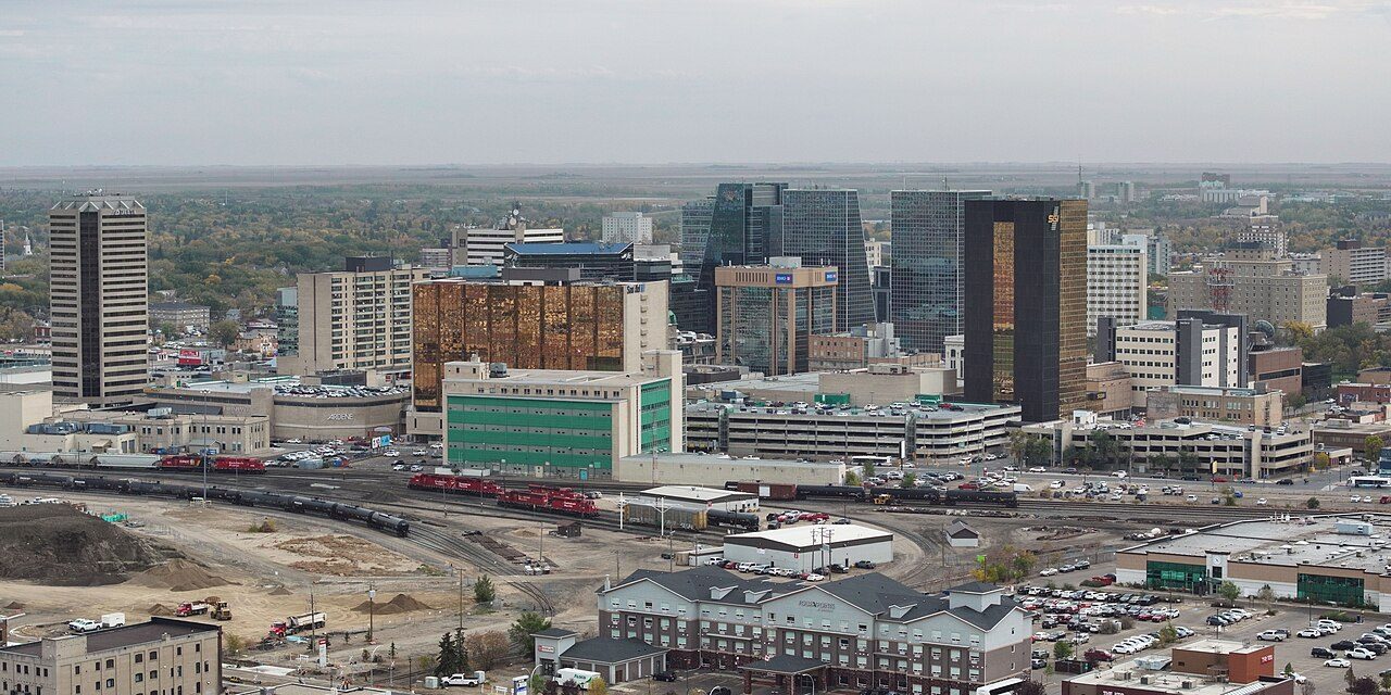 Regina, Saskatchewan, where Bell plans a 1.2-gigawatt AI hub