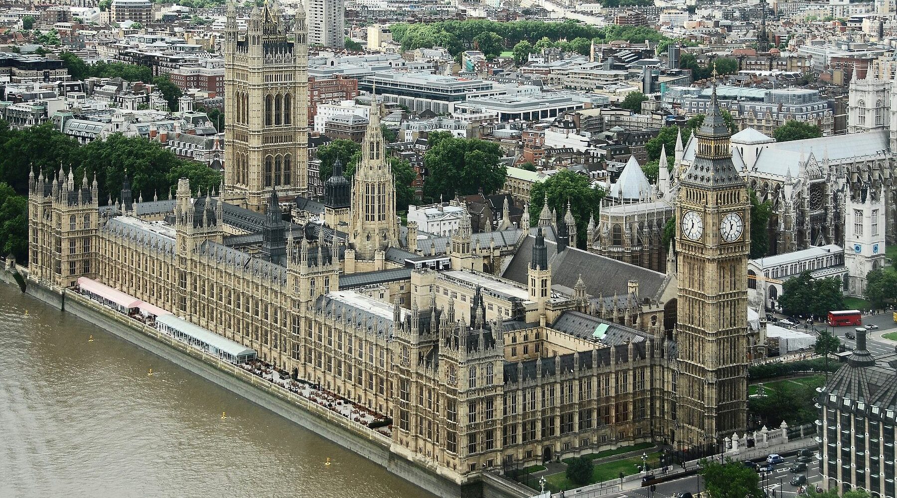 The Palace of Westminster, London