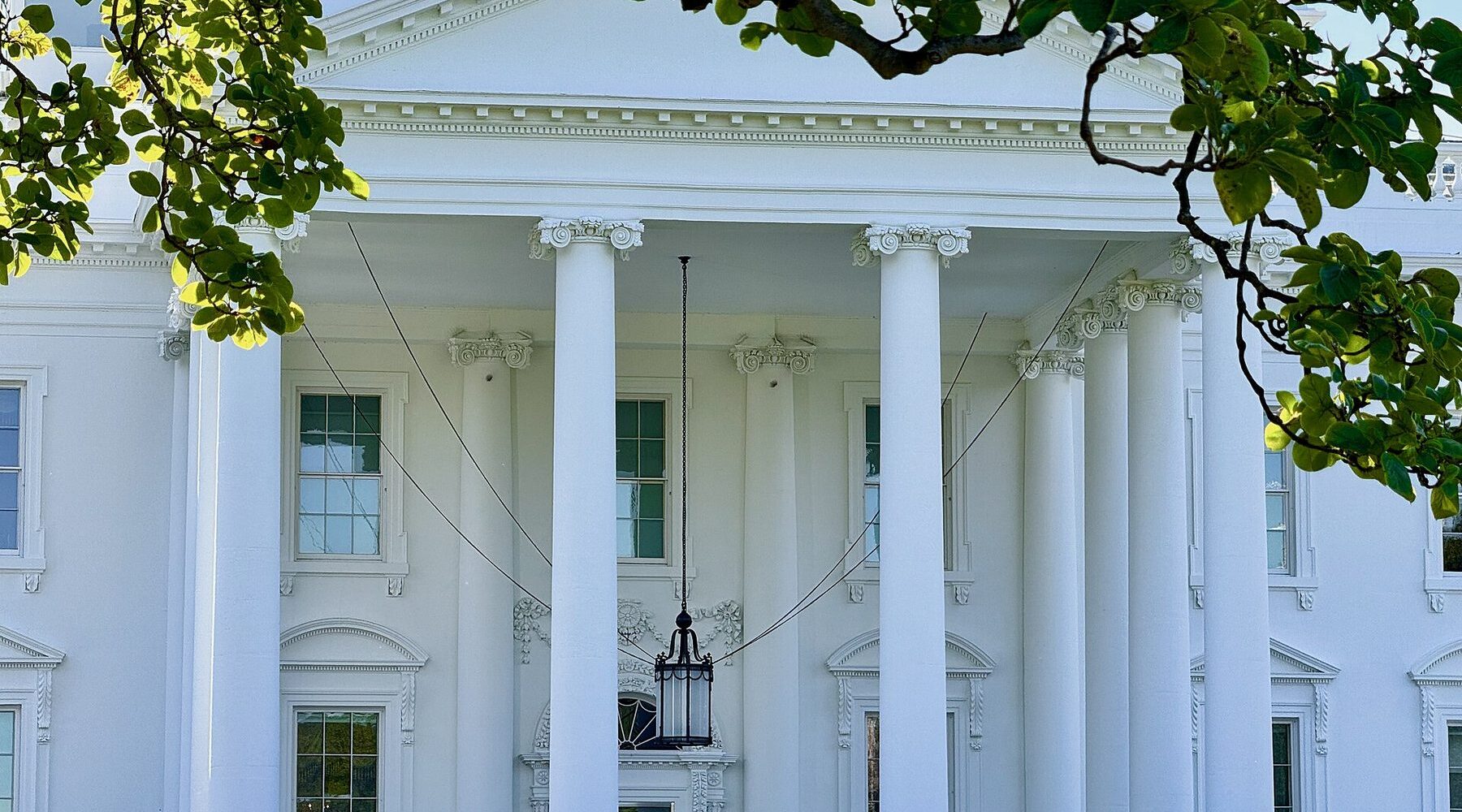 The White House North Portico, Washington DC